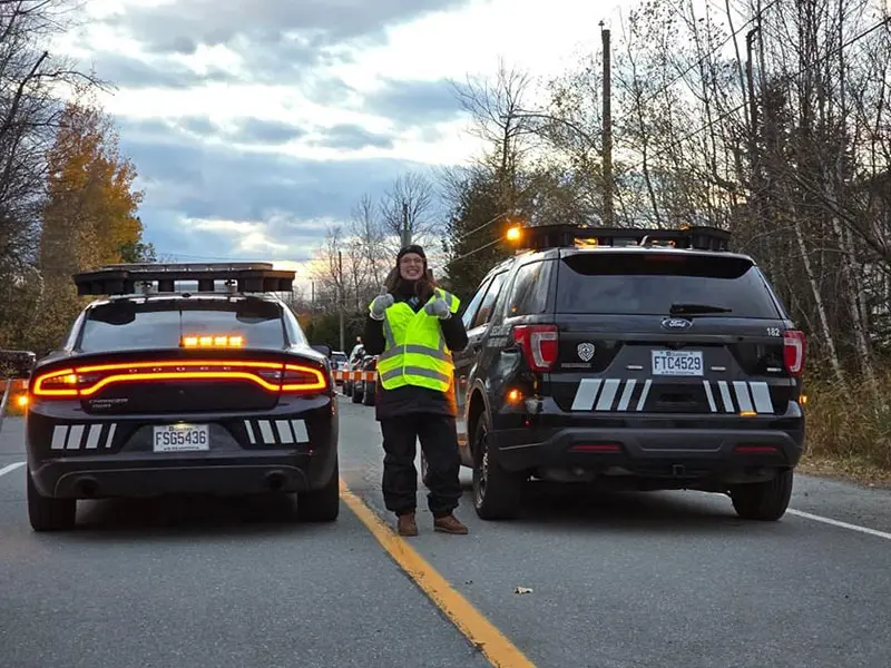 Fermeture de rue pour événement