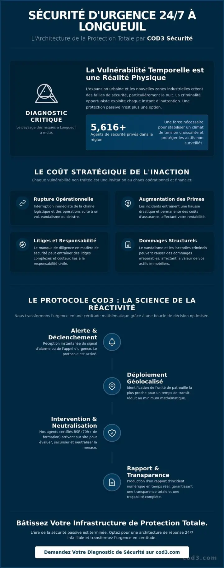Service de sécurité d'urgence 24h à Longueuil : L'architecture de la certitude Service de sécurité d'urgence 24h à Longueuil : L'architecture de la certitude